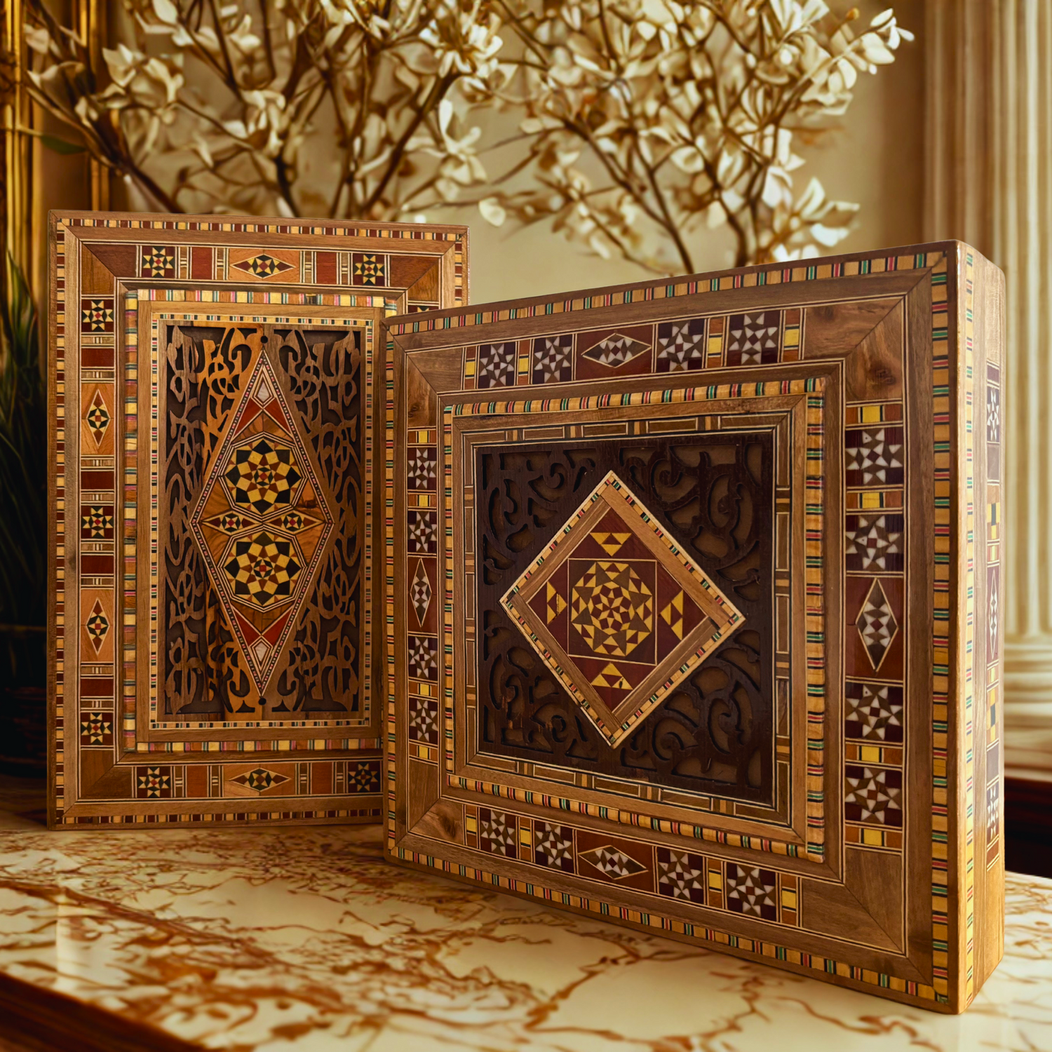 Large Mosaic Boxes