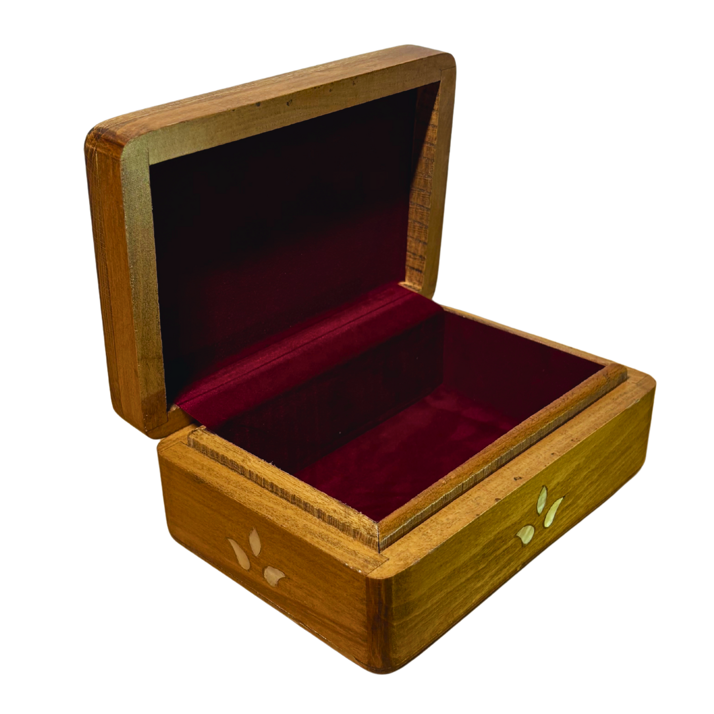 Damasceńska Szkatułka Luksusowa – Masa Perłowa & Aksamit