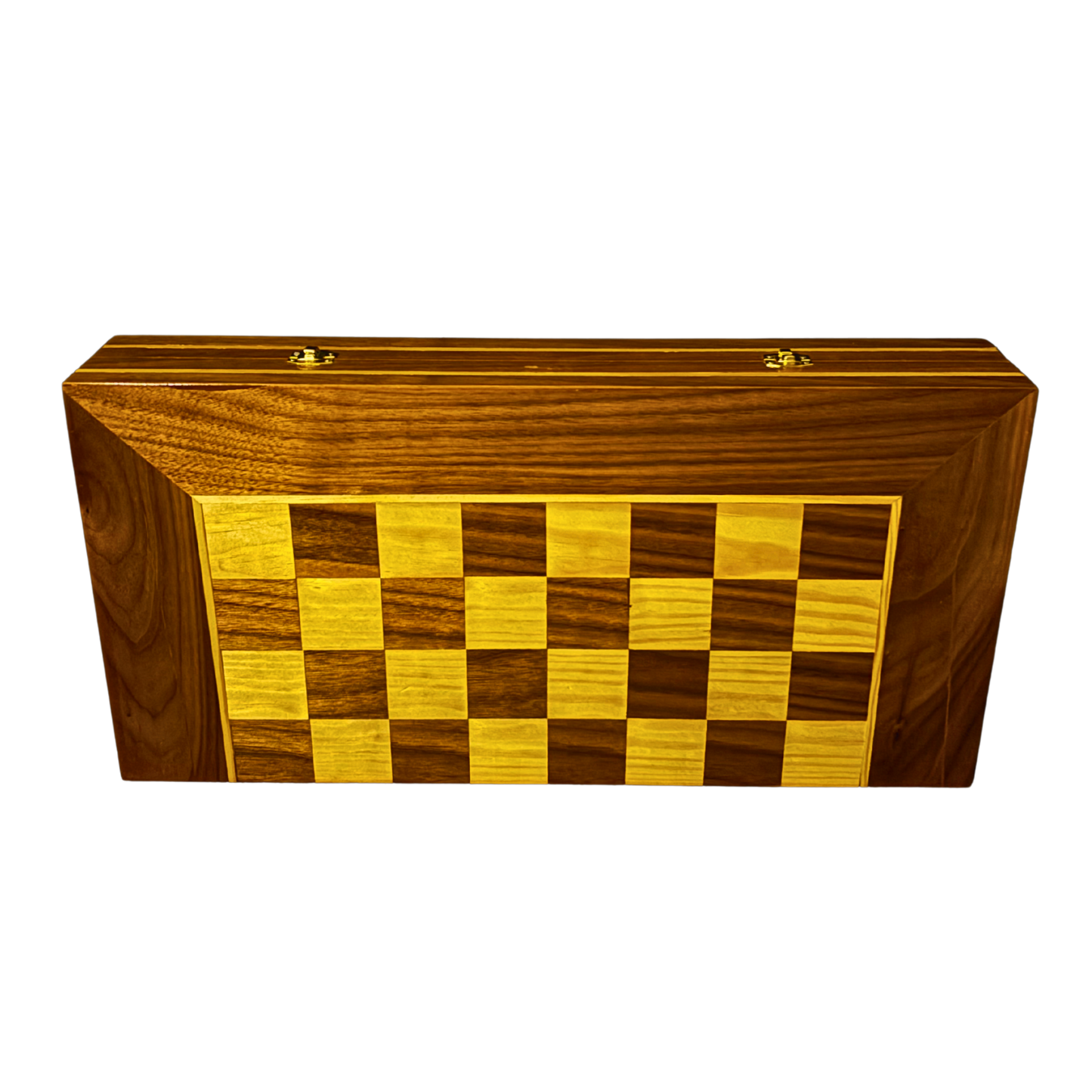 Handgefertigter Damaszener Schach- & Backgammon-Tisch von Gaby Al Dayeh – Klassisches Mosaikdesign